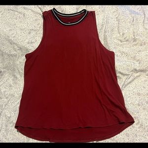 Avia Women's Dark Red Sleeveless Tee